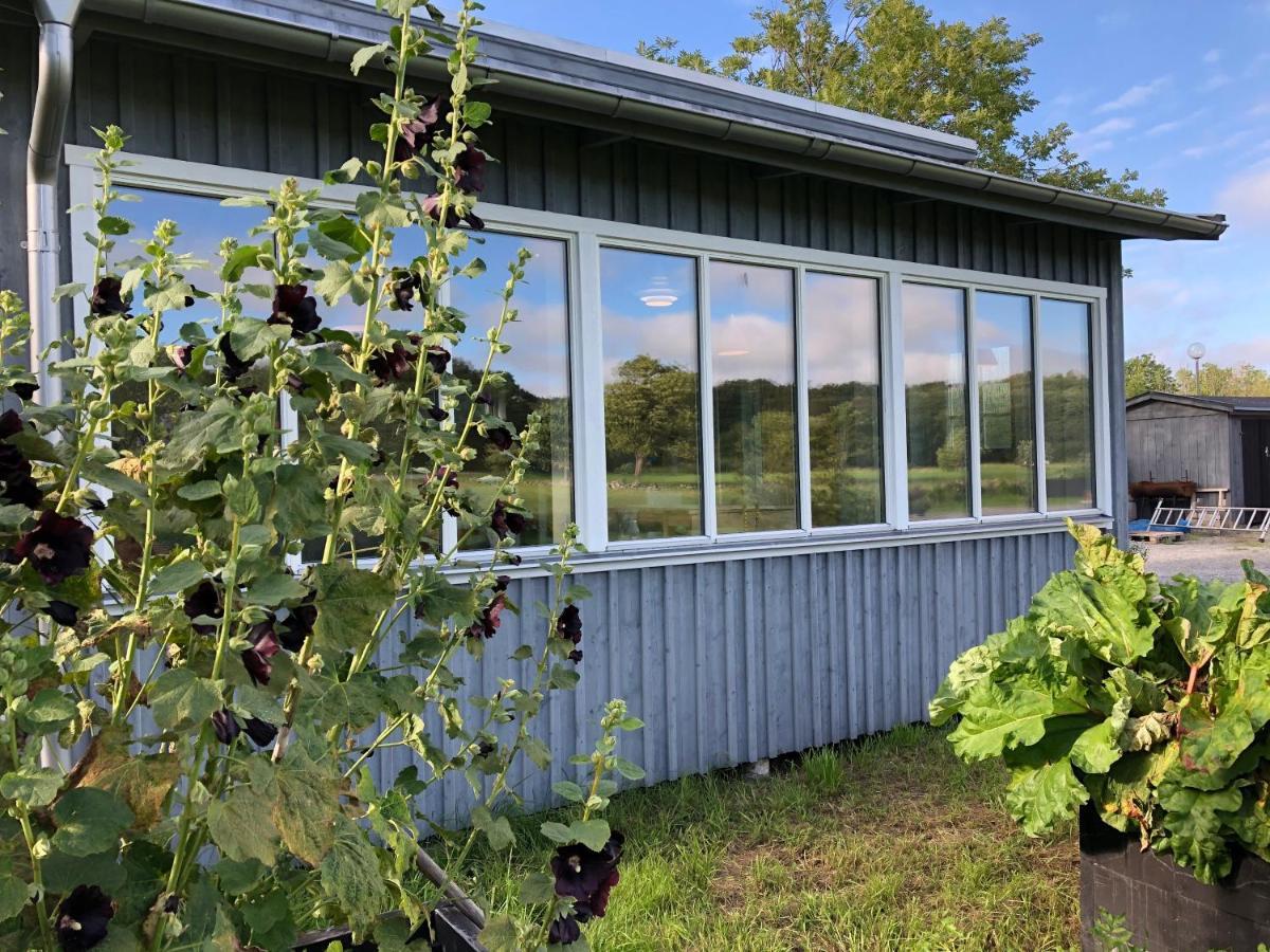 Mysig Nybyggd Stuga Naera Hav Och Natur Klovedal Exteriér fotografie